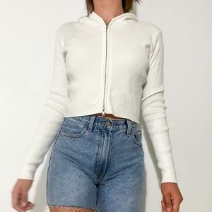 Brandy Melville / John Galt White Arden Hoodie